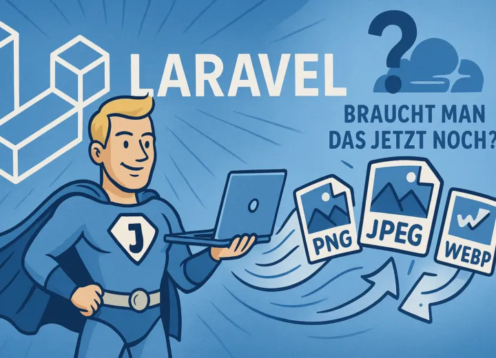 202507 BILD Mini Blog Neues Open Source Package von unserem Softwareentwickler Julian begeistert die Laravel Ankündigung des Open-Source-Pakets Laravel Image Transform URL von Entwickler Julian