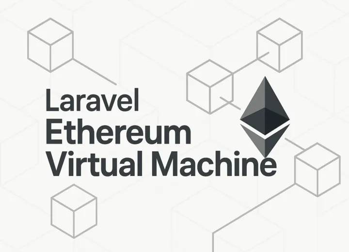 Laravel evm ethereum virtual machine Grafik zum Laravel-Paket für die Ethereum Virtual Machine